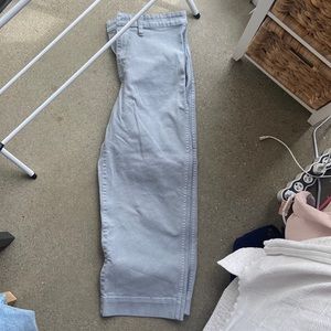 Madewell Slim Emmet Wide Leg Crop